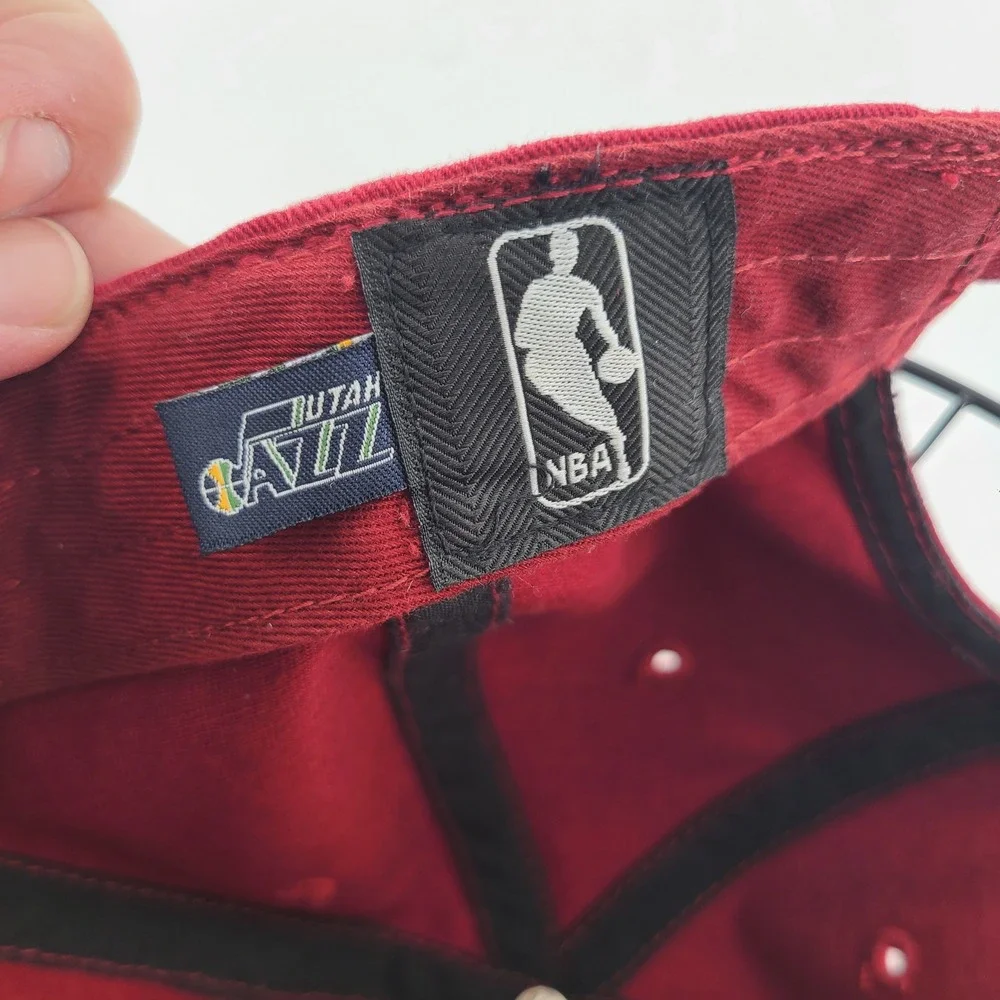 47' Brand Utah Jazz NBA Cap Mens One Size Burgundy Logo Adjustable Dad Hat
